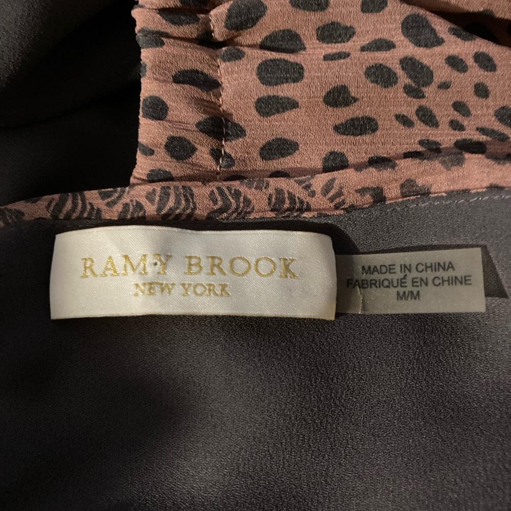 Ramy Brook Printed Leomi Dress, Size Medium - Picture 8 of 8